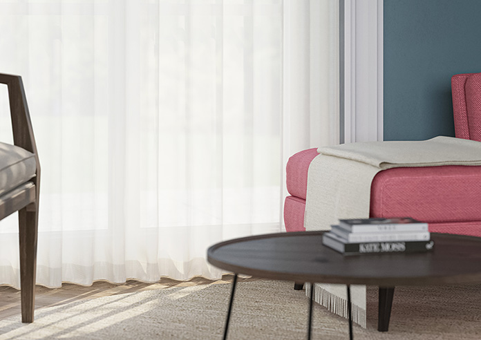 Casoria Voile, Classic White - Made to Measure Curtains - Image 5